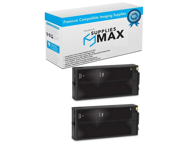 SuppliesMAX Remanufactured Replacement for HP PageWide Pro 750/755/772/774/777/779/P7050/Managed P77740/P77750/P77760 Series Black High Yield...