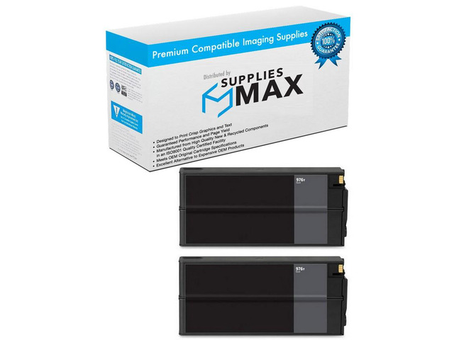 SuppliesMAX Remanufactured Replacement for HP PageWide Pro 500 Series/Pro 552DW/Pro 577DW/Pro 577Z/P55250DW/P57750DW Black Extra High Yield Inkjet...