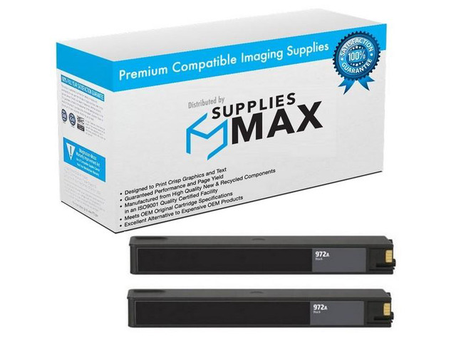 SuppliesMAX Remanufactured Replacement for HP PageWide 377/PageWide Pro 452/Pro 477/Pro 552dw/Pro 577/Managed P55250/P57750 Series Black Inkjet...