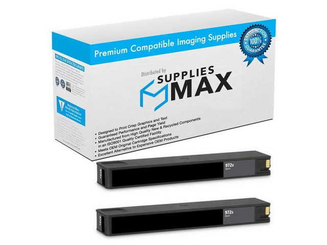 SuppliesMAX Remanufactured Replacement for HP PageWide Pro 452/Pro 477/Pro 552dw/Pro 577/Managed P55250/P57750 Series Black High Yield Inkjet...
