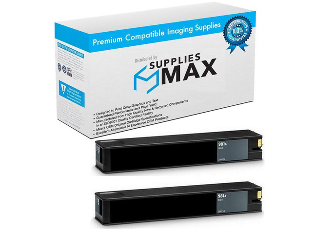 SuppliesMAX Remanufactured Replacement for HP PageWide Enterprise Color 556DN/55