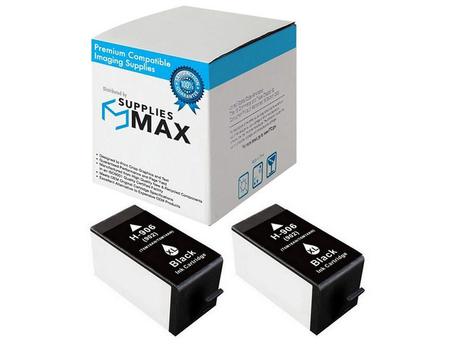SuppliesMAX Remanufactured Replacement for HP OfficeJet Pro 6960/6962/6970/6974/6975/6978/6979 Black High Yield Inkjet (2/PK-1500 Page Yield) (NO....