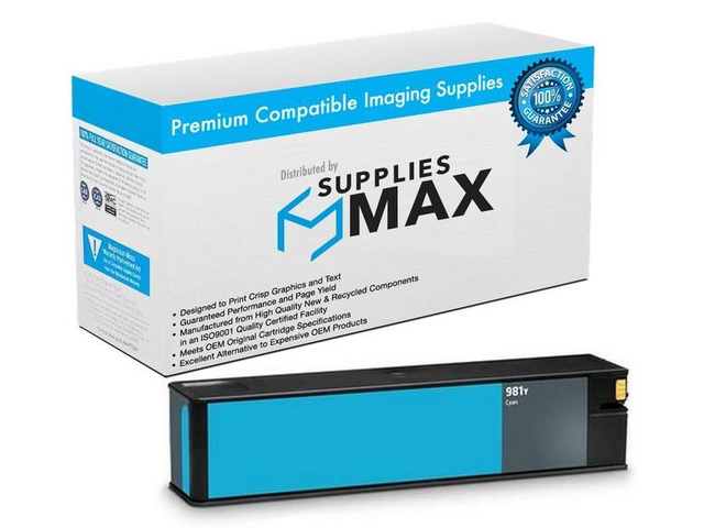 SuppliesMAX Remanufactured Replacement for HP PageWide Enterprise Color 556DN/55