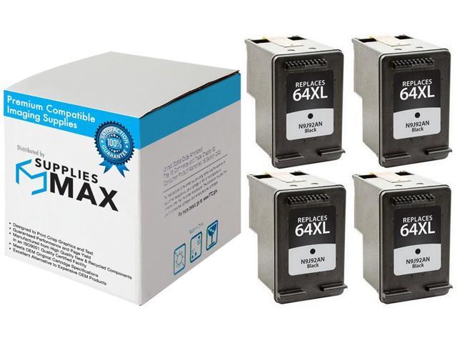 SuppliesMAX Remanufactured Replacement for HP Envy Inspire 7950e/ENVY Photo 6200/7100/7800/ OfficeJet 200/250/Tango Series Black High Yield Inkjet...