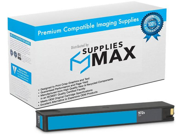 SuppliesMAX Remanufactured Replacement for HP PageWide Pro 452/Pro 477/Pro 552dw