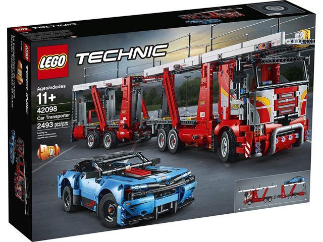 LEGO Technic Car Transporter 42098 Toy Truck and Trailer Building Set with Blue Car, Best Engineering and STEM Toy for Boys and Girls, New 2019...