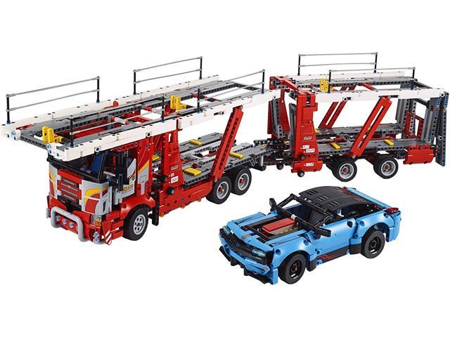LEGO Technic Car Transporter 42098 Toy Truck and Trailer Building Set with Blue Car, Best Engineering and STEM Toy for Boys and Girls, New 2019...