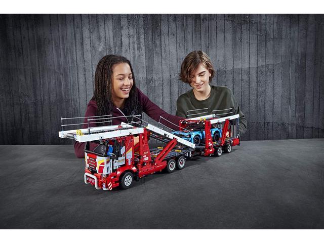 LEGO Technic Car Transporter 42098 Toy Truck and Trailer Building Set with Blue Car, Best Engineering and STEM Toy for Boys and Girls, New 2019...