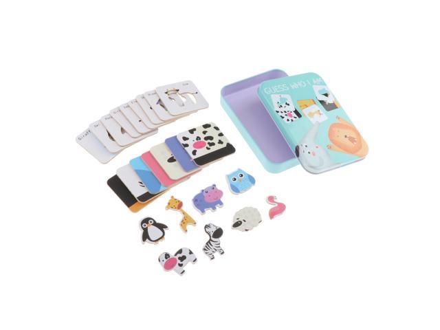 UPC 011922000085 product image for Kids Learning Flash Cards Insect Toy Jigsaw Puzzle Shape Maching In a Box animal | upcitemdb.com