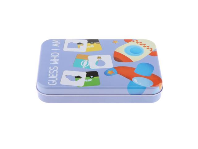 UPC 011922000078 product image for Kids Learning Flash Cards Insect Toy Jigsaw Puzzle Shape Maching In a Box traffi | upcitemdb.com