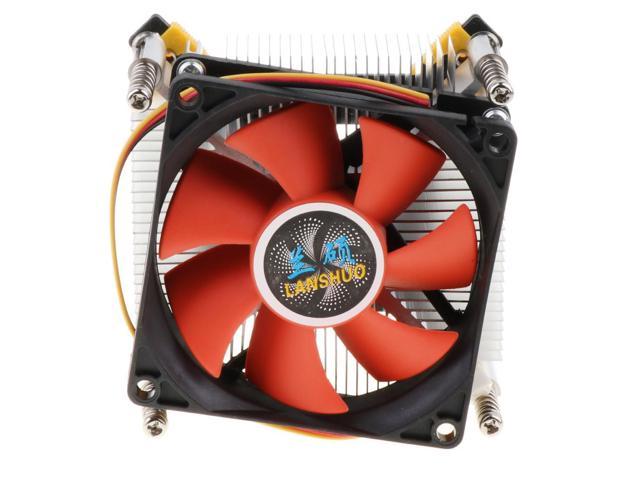 8cm Aluminum Computer CPU Cooler Fan Heatsink 3Pin 12V for Intel GLA1366