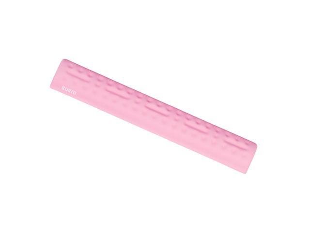 Memory Foam Keyboard and Mouse Wrist Rest Desktop Support Pad-Pink 360mm