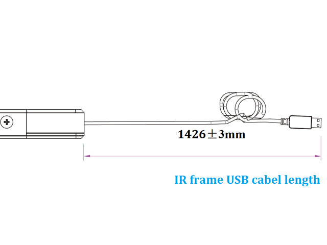 19 Inch 5:4 Ratio Multi Points IR Touch Screen Infrared Touch Panels Overlay USB Free Driver HID Compatible