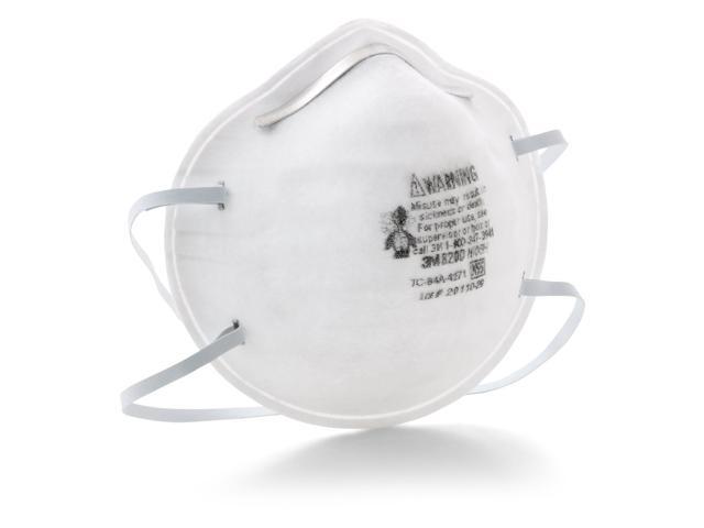 3M N95 Particulate Respirator 8200/07023, Box of 20