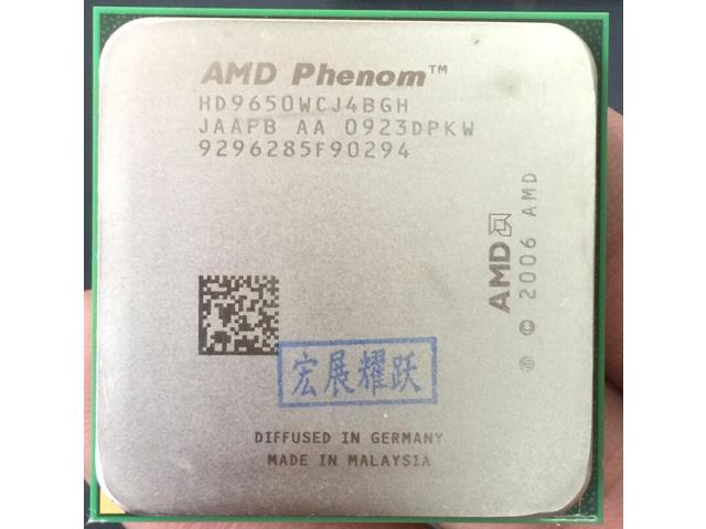 AMD Phenom X4 9650 - HD9650WCJ4BGH 95W CPU 940 AM2+100% working properly Desktop Processor