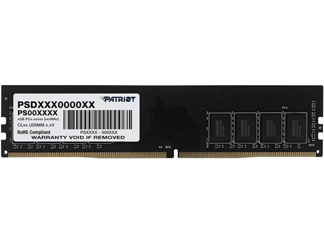 Patriot Signature Line 4GB DDR4 2400 (PC4 19200) Desktop Memory Model PSD44G240081