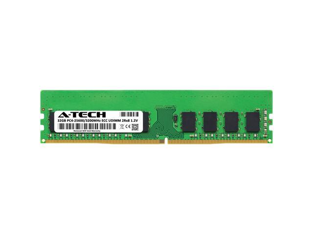 32GB RAM Replacement for IBM-Lenovo 4X77A77496 DDR4 3200MHz PC4-25600 ECC UDIMM 2Rx8 Server Memory