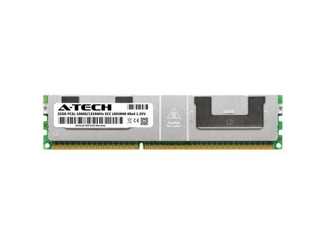 32GB RAM Replacement for Crucial CT32G3ELSLQ41339 DDR3 1333MHz PC3L-10600 ECC LRDIMM 4Rx4 Server Memory