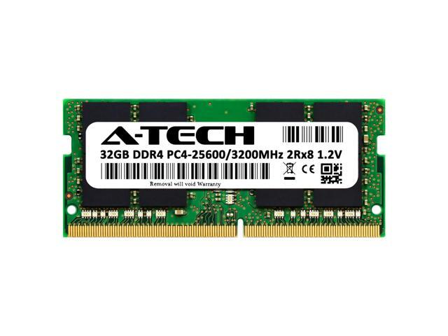 32GB RAM Replacement for Crucial CT32G4SFD832A DDR4 3200MHz PC4-25600 SODIMM 2Rx8 Laptop Memory