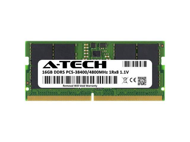 16GB RAM Replacement for Kingston KVR48S40BS8-16, KVR48S40BS8K2-32 DDR5 4800MHz PC5-38400 SODIMM 1Rx8 Laptop Memory