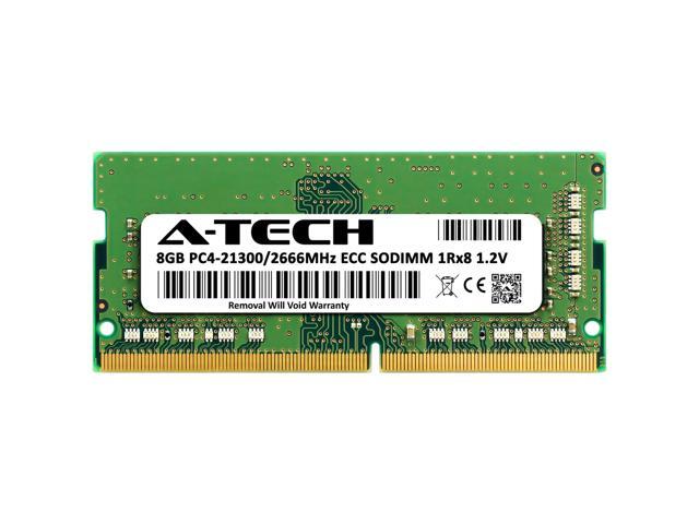 8GB RAM Replacement for Dell AA318913 DDR4 2666MHz PC4-21300 ECC SODIMM 1Rx8 Server Memory