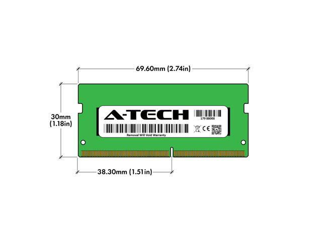 8GB RAM Replacement for Dell AA318913 DDR4 2666MHz PC4-21300 ECC SODIMM 1Rx8 Server Memory