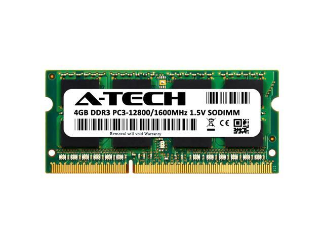 4GB RAM Replacement for IBM-Lenovo 0A65723 DDR3 1600MHz PC3-12800 SODIMM Laptop Memory