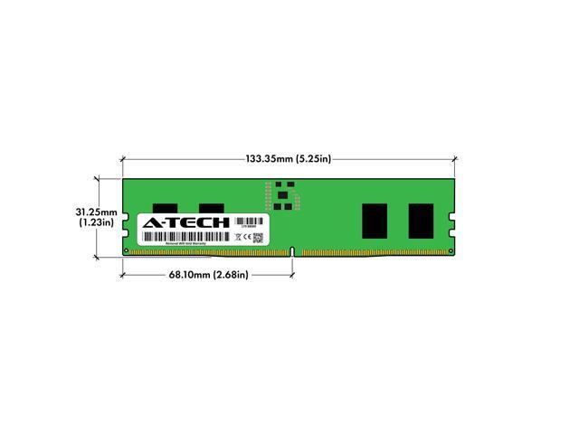 8GB RAM Replacement for IBM-Lenovo 4X71K53890 DDR5 4800MHz PC5-38400 DIMM 1Rx16 Desktop Memory