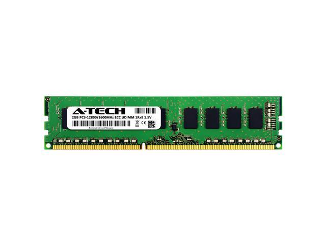 2GB RAM Replacement for Synology RAMEC1600DDR3-2GBX2 DDR3 1600MHz PC3-12800 ECC UDIMM 1Rx8 Server Memory