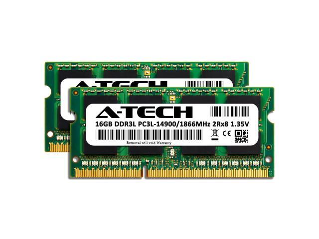 A-Tech 32GB Kit (2x16GB) RAM for Apple iMac (Late 2015) DDR3 1866MHz PC3-14900 SODIMM 204-Pin Memory Upgrade