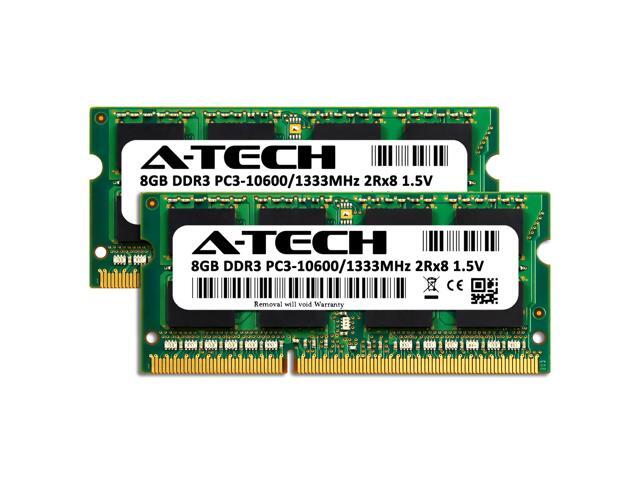 A-Tech 16GB Kit (2x8GB) RAM for Apple MacBook Pro (Early/Late 2011), iMac (Mid 2010, Mid 2011), Mac mini (Mid 2011) DDR3 1333MHz PC3-10600 SODIMM...