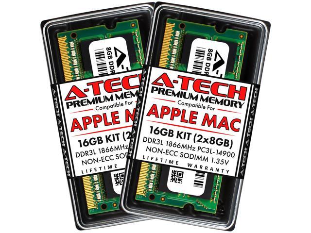A-Tech 16GB Kit (2x8GB) RAM for Apple iMac (Late 2015) DDR3 1866MHz PC3-14900 SODIMM 204-Pin Memory Upgrade