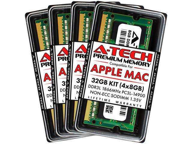 A-Tech 32GB Kit (4x8GB) RAM for Apple iMac (Late 2015) DDR3 1866MHz PC3-14900 SODIMM 204-Pin Memory Upgrade