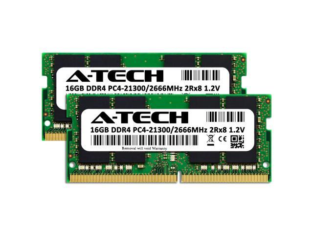 A-Tech 32GB Kit (2x16GB) RAM for Apple iMac (2019, 2020), Mac mini (Late 2018, Early 2020) DDR4 2666MHz PC4-21300 SODIMM 260-Pin Memory Upgrade