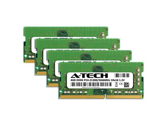 A-Tech 16GB Kit (4x4GB) RAM for Apple iMac (2019, 2020) DDR4 2666MHz PC4-21300 SODIMM 260-Pin Memory Upgrade