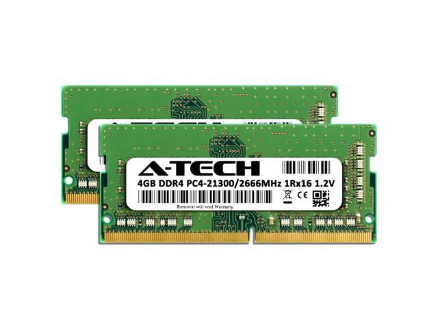 A-Tech 8GB Kit (2x4GB) RAM for Apple iMac (2019, 2020), Mac mini (Late 2018, Early 2020) DDR4 2666MHz PC4-21300 SODIMM 260-Pin Memory Upgrade