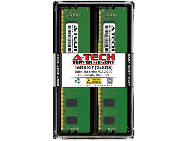 A-Tech 16GB Kit (2x8GB) RAM for Apple iMac Pro (Late 2017) DDR4 2666MHz PC4-21300 ECC RDIMM 288-Pin Memory Upgrade