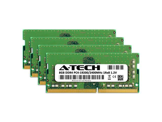 A-Tech 32GB Kit (4x8GB) RAM for Apple iMac (Mid 2017) DDR4 2400MHz PC4-19200 SODIMM 260-Pin Memory Upgrade