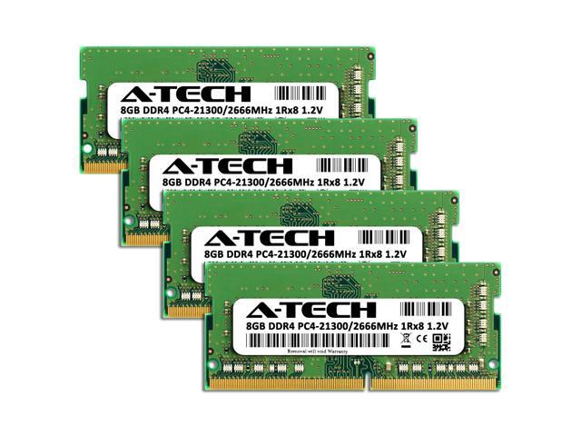 A-Tech 32GB Kit (4x8GB) RAM for Apple iMac (2019, 2020) DDR4 2666MHz PC4-21300 SODIMM 260-Pin Memory Upgrade