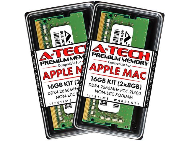 A-Tech 16GB Kit (2x8GB) RAM for Apple iMac (2019, 2020), Mac mini (Late 2018, Early 2020) DDR4 2666MHz PC4-21300 SODIMM 260-Pin Memory Upgrade