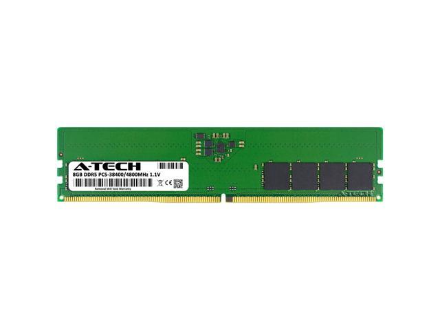 A-Tech 8GB DDR5 4800MHz DIMM PC5-38400 Non-ECC Unbuffered CL40 UDIMM 288-Pin 1.1V Desktop RAM Memory Module