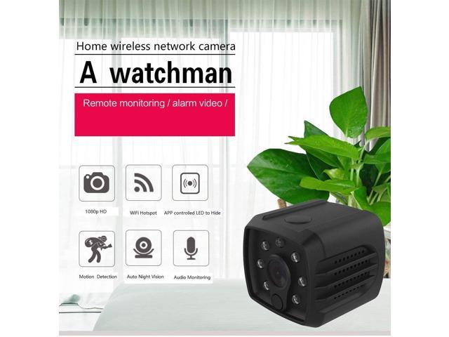 Mini Hidden Camera Surveillance Camera With Battery 1080P with Magnet 150 View Angle SD Card Recording Motion Detection For Phone Nanny Cam Baby.