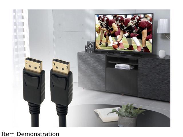 10 ft DP to DP Cable Black 8K DisplayPort to DisplayPort Cable 1.4 VERSION with 8K 60Hz Male to Male 3m