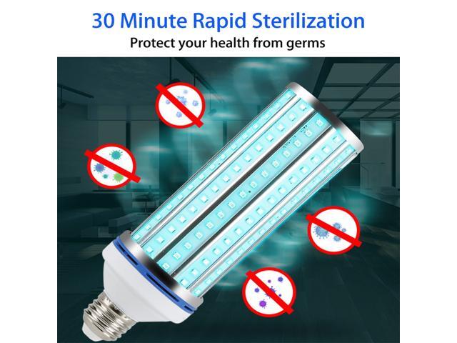 UV 100W Germicidal Lamp E27 Ultraviolet UVC Sterilization Light 220V