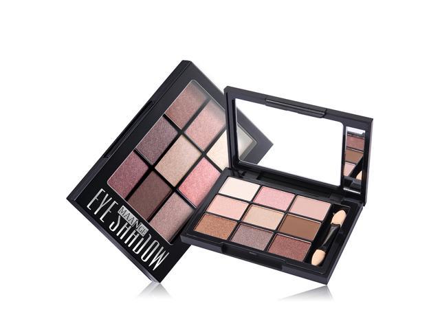 9 Colors Eyeshadow Palette Set Makeup Eye Shadow Shimmer Matte Pigments 3#