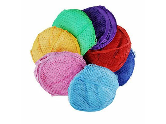 3 Pack Pop Up Folable Laundry Basket Mesh Hamper Washing Clothes Bag Storage Bin