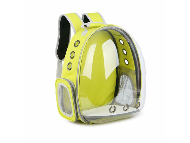 Astronaut Pet Cat Dog Puppy Carrier Backpack Travel Bag Case Capsule Fullview