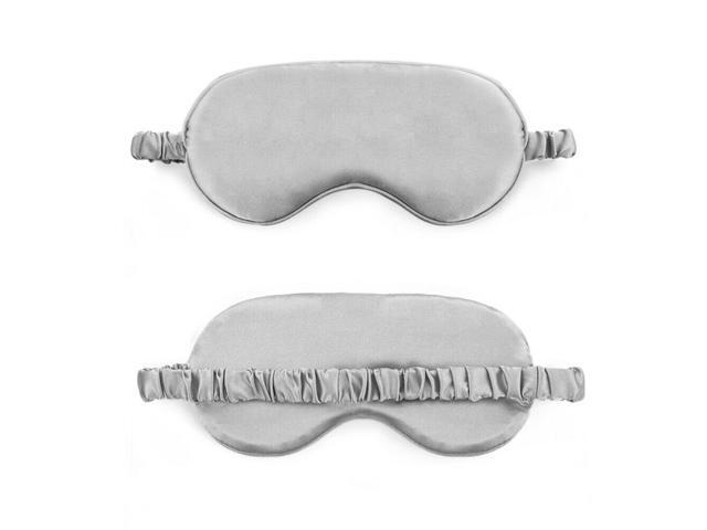 Double-sided Satin Silky travel Sleep Eye Mask Cover Padded Blindfold Smooth