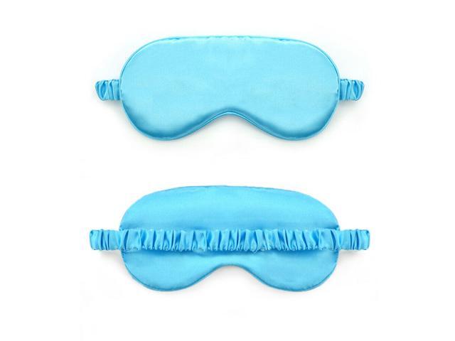 Double-sided Satin Silky travel Sleep Eye Mask Cover Padded Blindfold Smooth