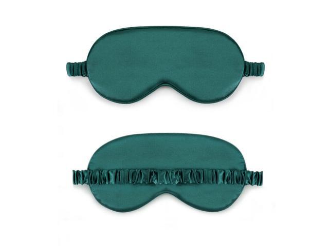 Double-sided Satin Silky travel Sleep Eye Mask Cover Padded Blindfold Smooth